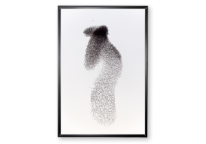 Calligraphie céleste n° 2 - Tirage d'art encadré